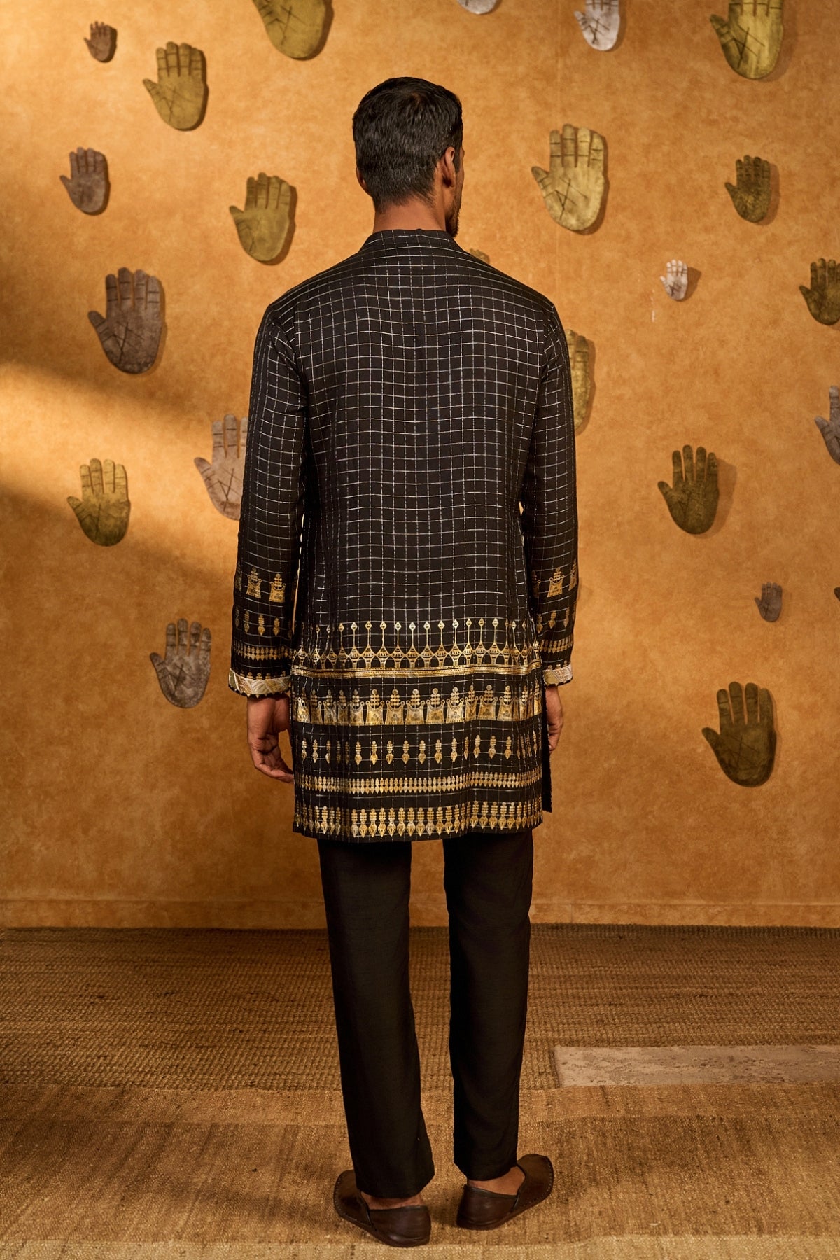 Black Midas Touch Kurta Set