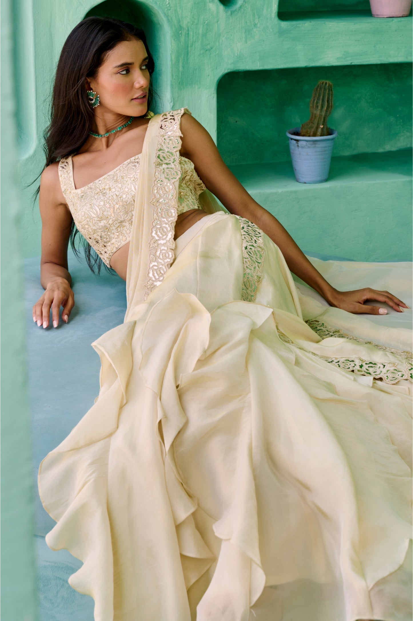 ZIYA PRE-DRAPE SAREE