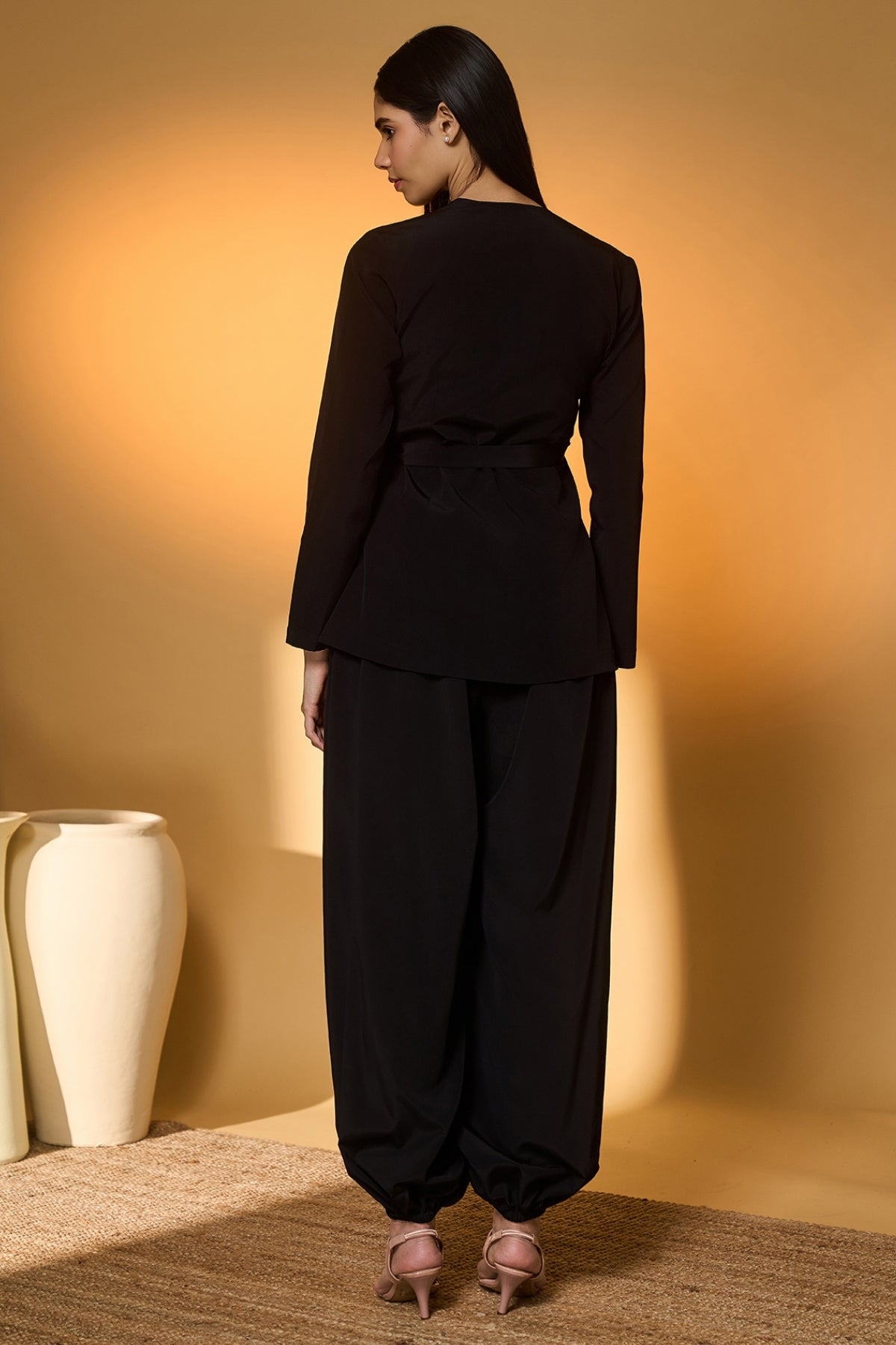 Black Midnight Snack Co-Ord Set