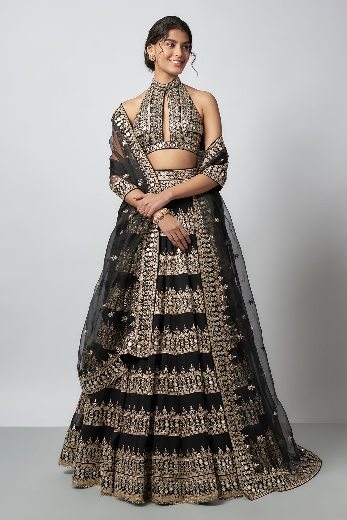 Rashi Khanna in Farheen Lehenga Set
