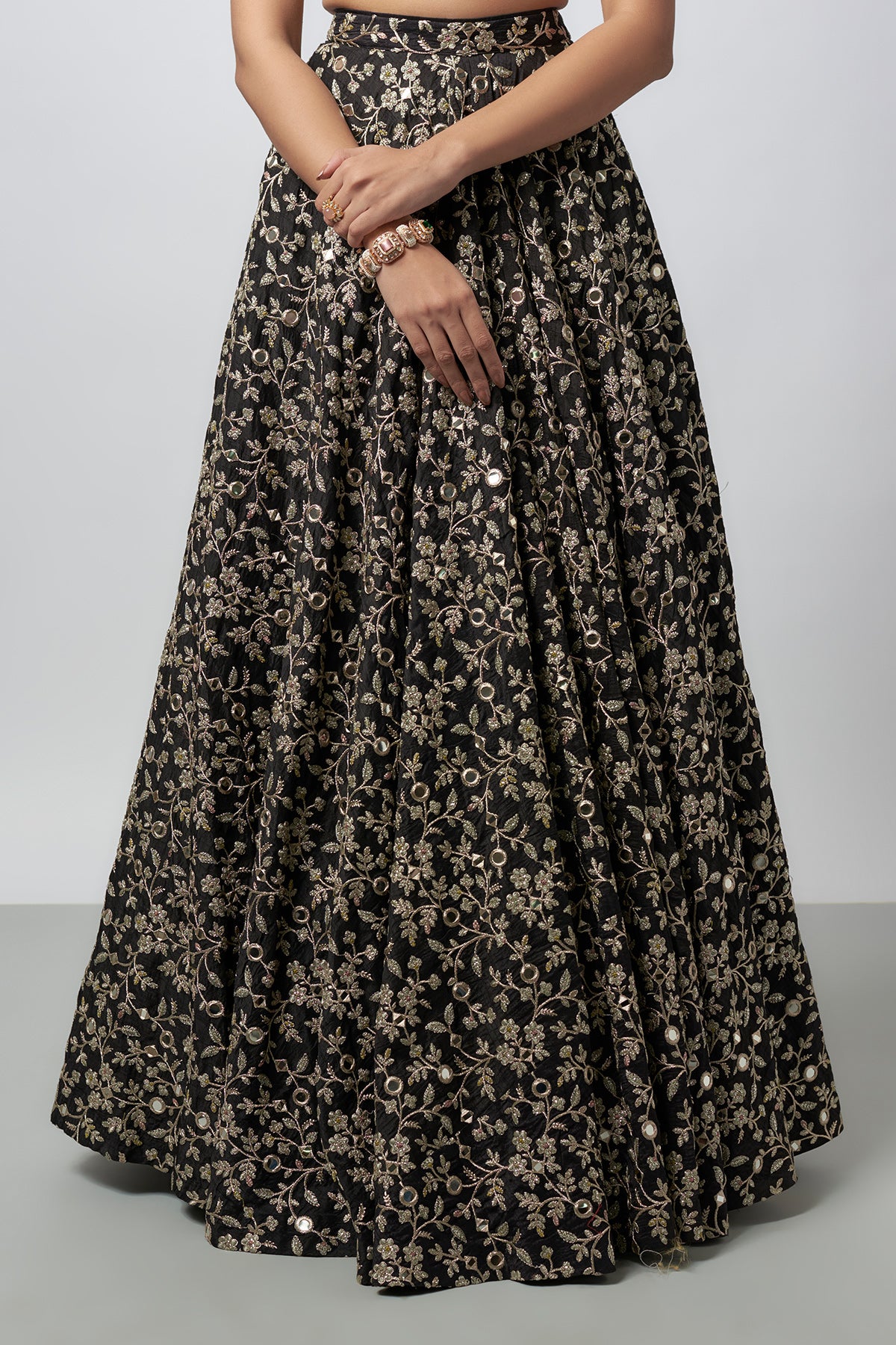 Vedika Pinto in Harshini Lehenga Set
