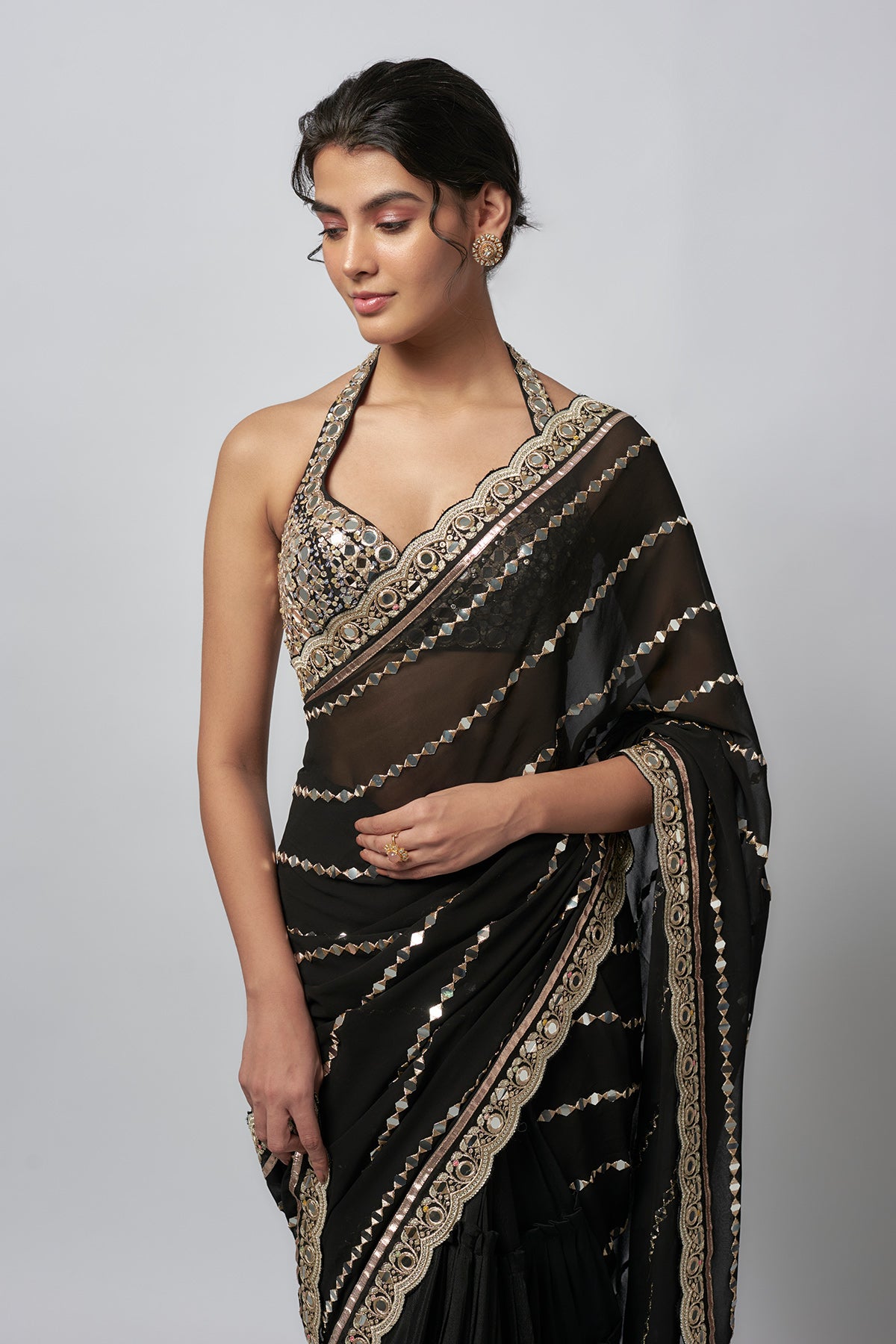 Diana Penty in Aradhana Saree Set