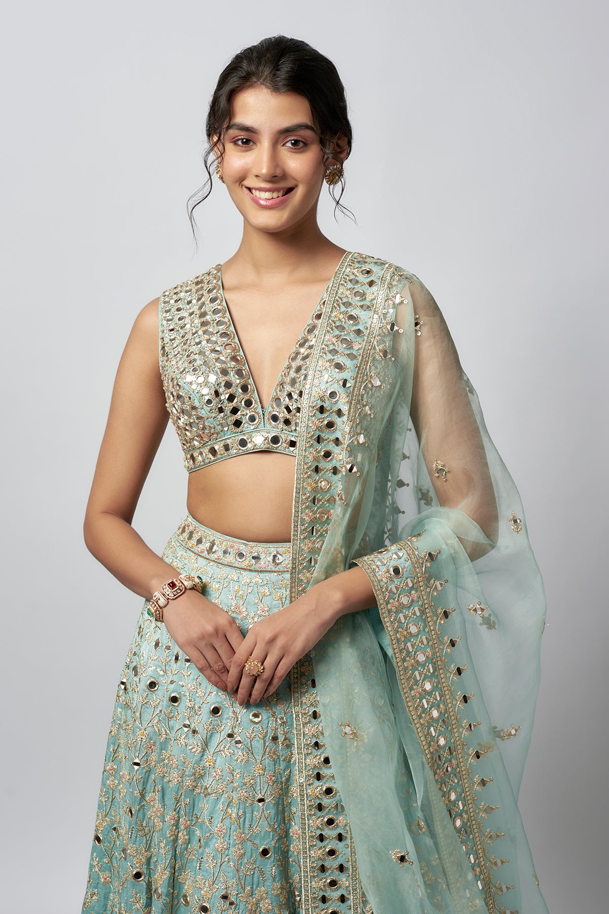 Kat Diaries in Sama Lehenga set