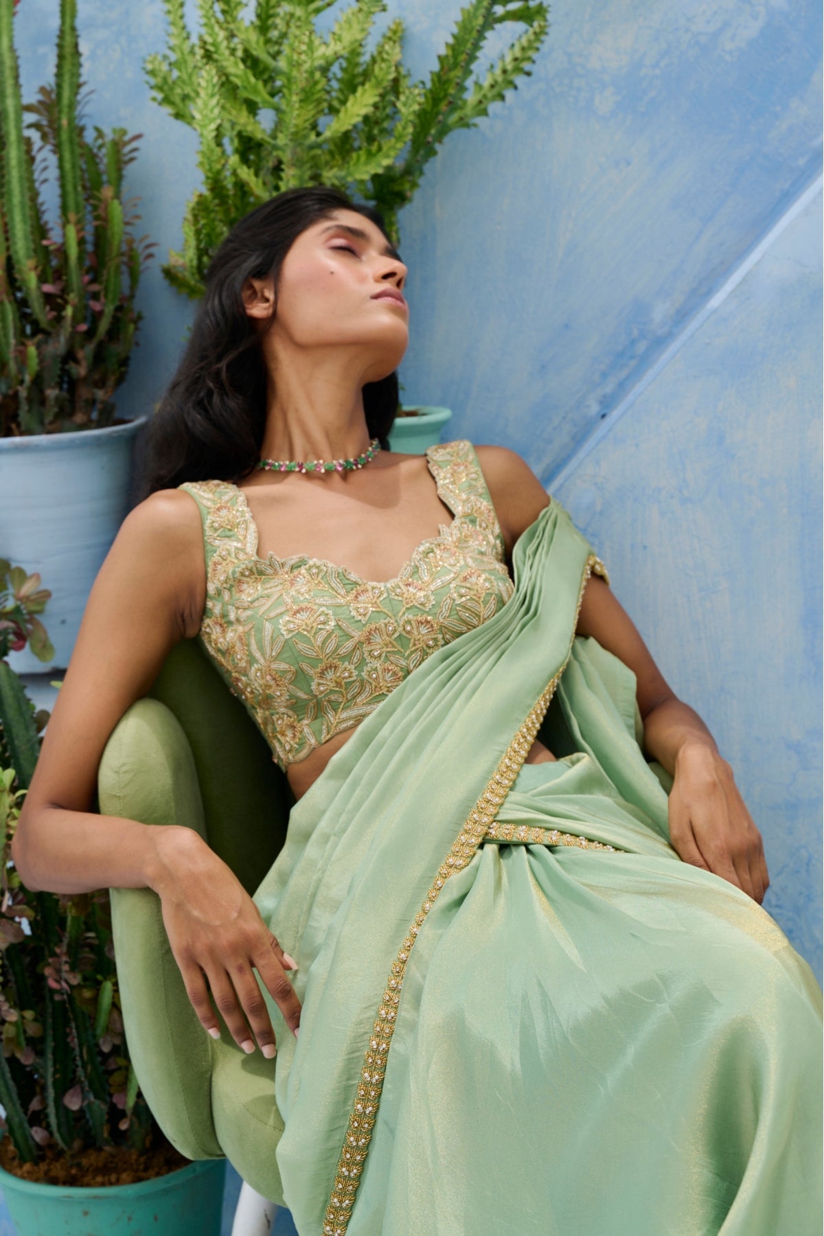 HASEEN PRE-DRAPE SAREE