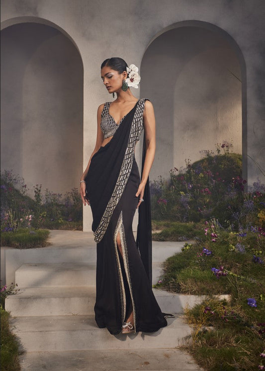 LORELEI - pre draped saree