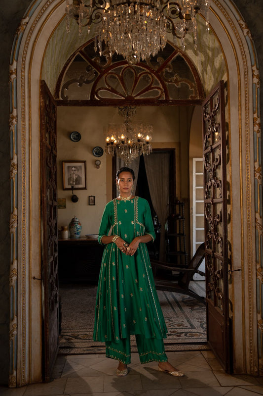 Emerald Green Kurta Set