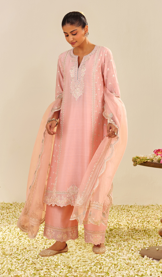 Sumaiya - A-Line Kurta With Palazzo
