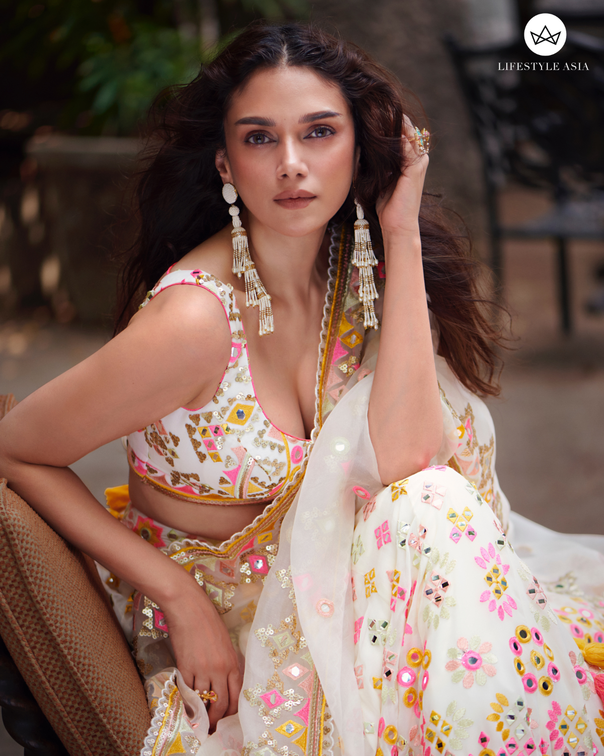 Aditi Rao Hydari In Anika Mela Lehenga Set