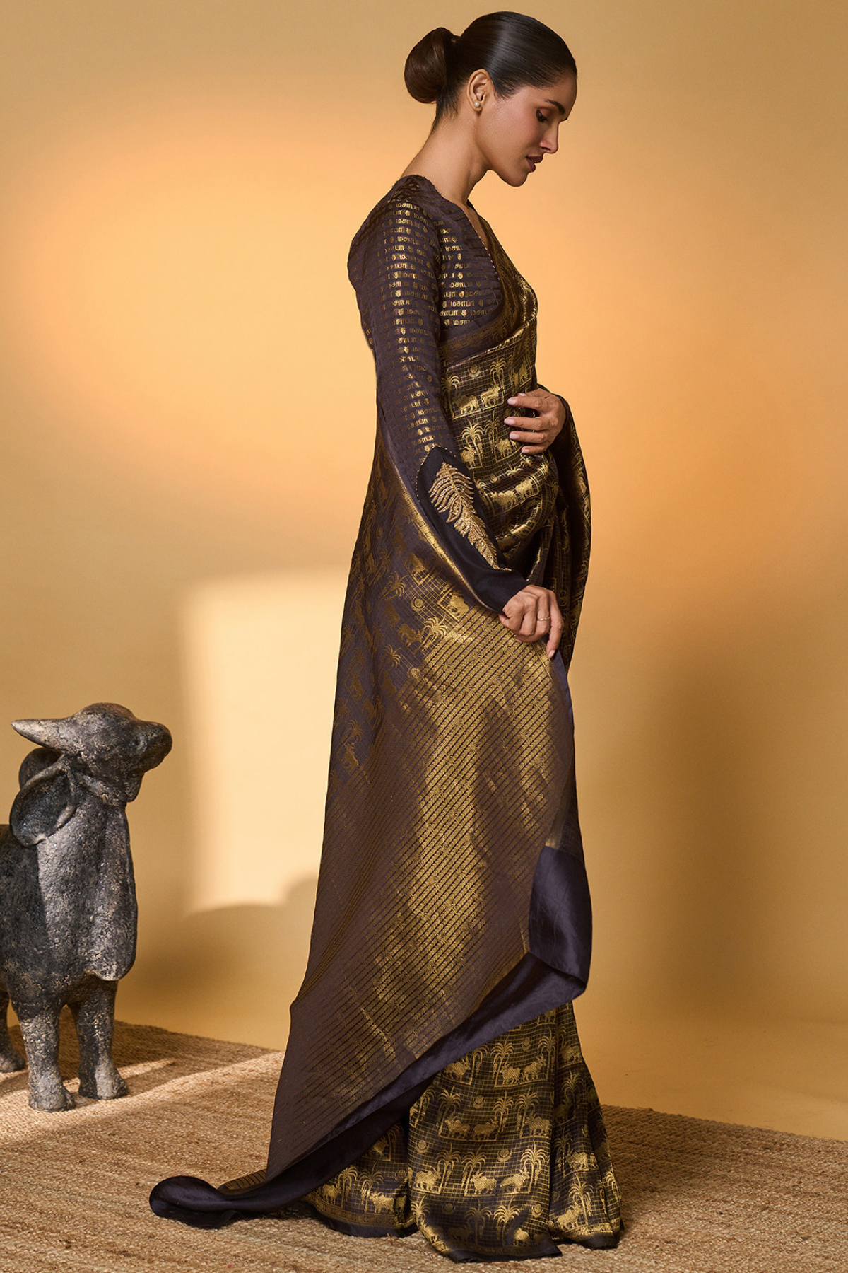 Soorma Chaand Chaukor Saree