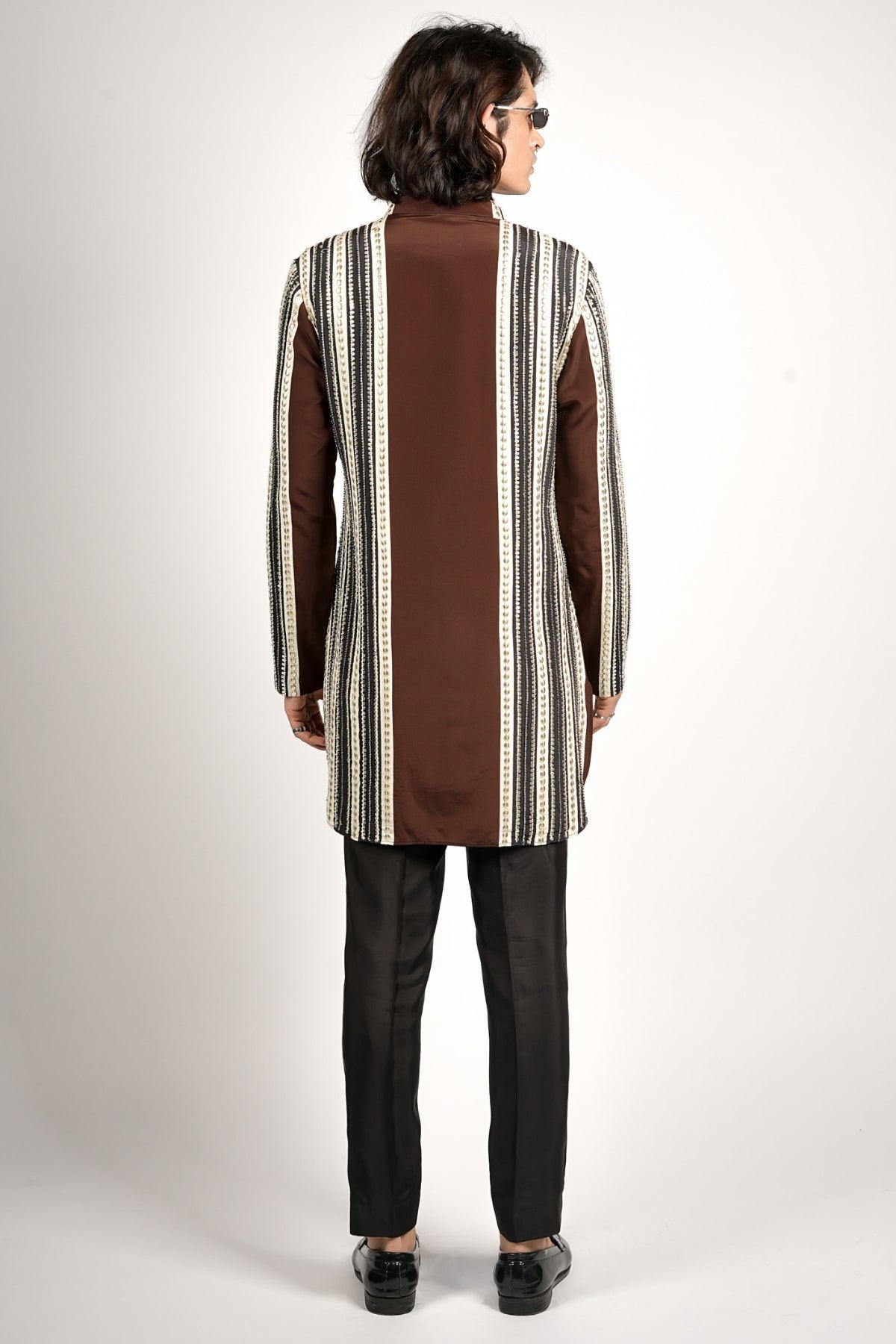 Aren Stripe Kurta Set