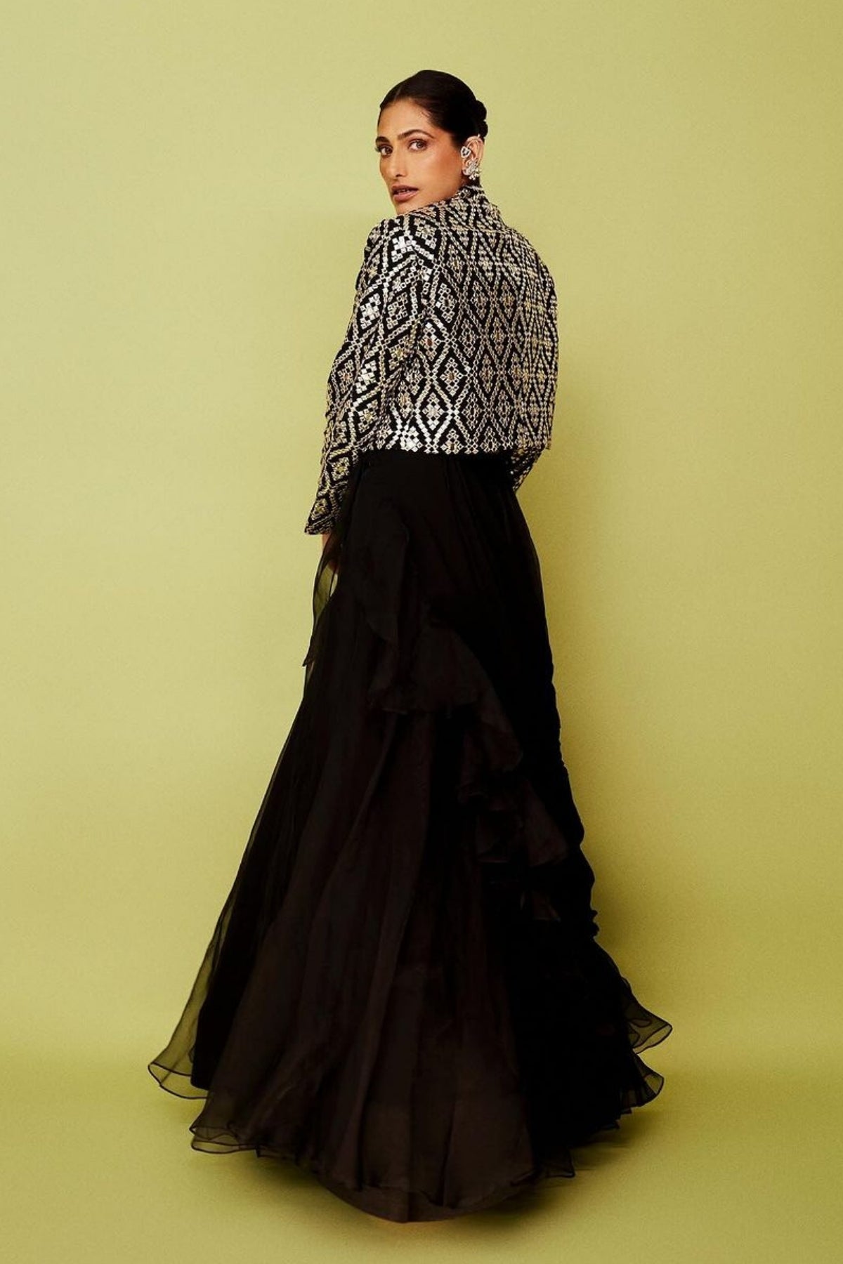 Kubbra Sait in Gandhara Skirt Set