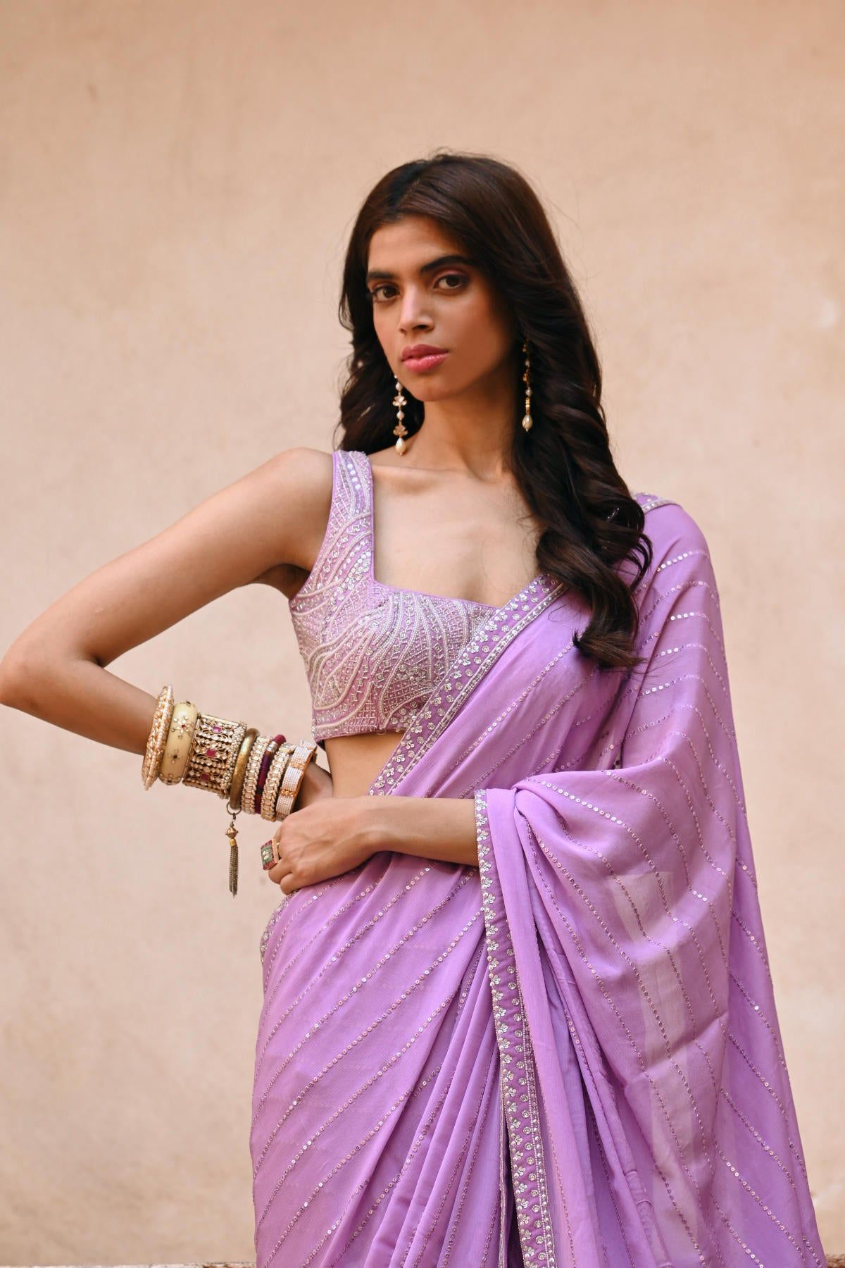 Layla Drape Saree