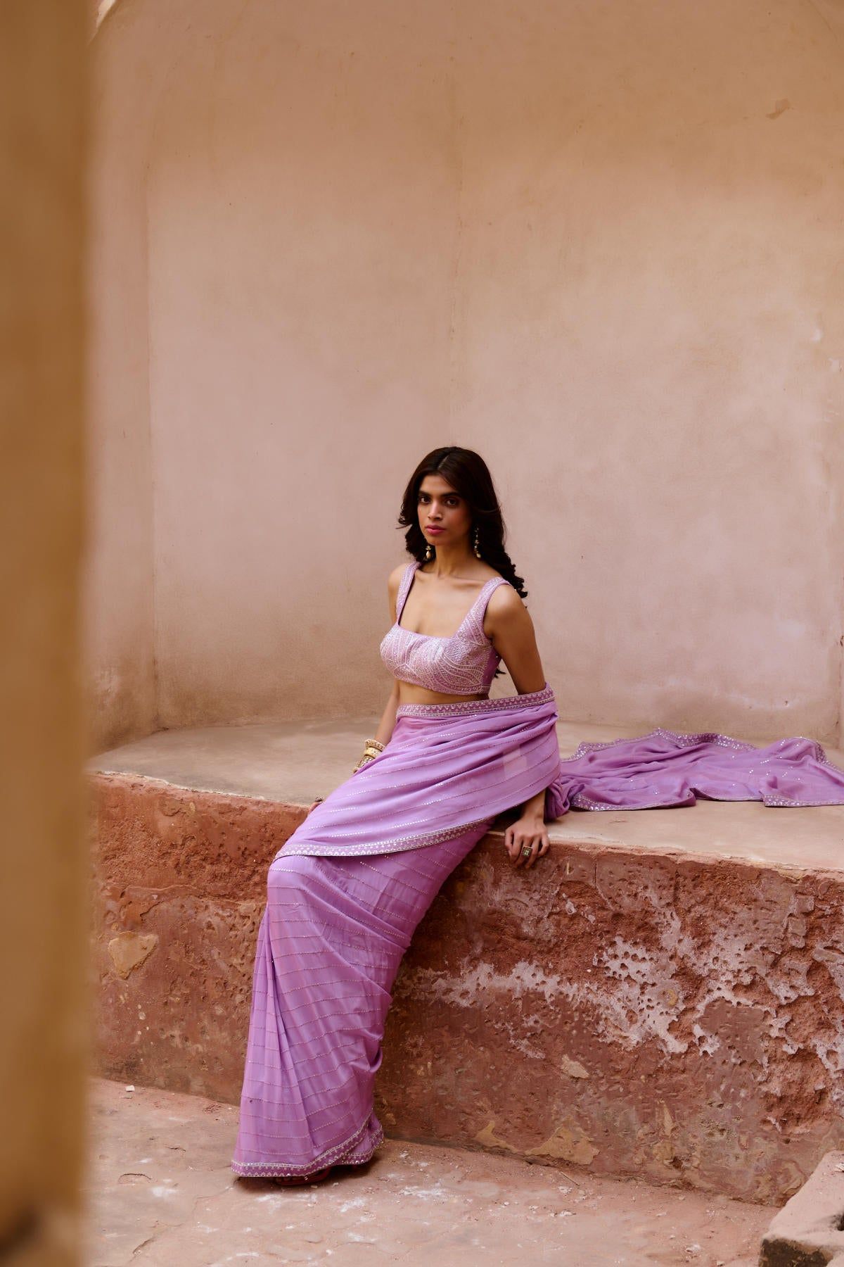 Layla Drape Saree