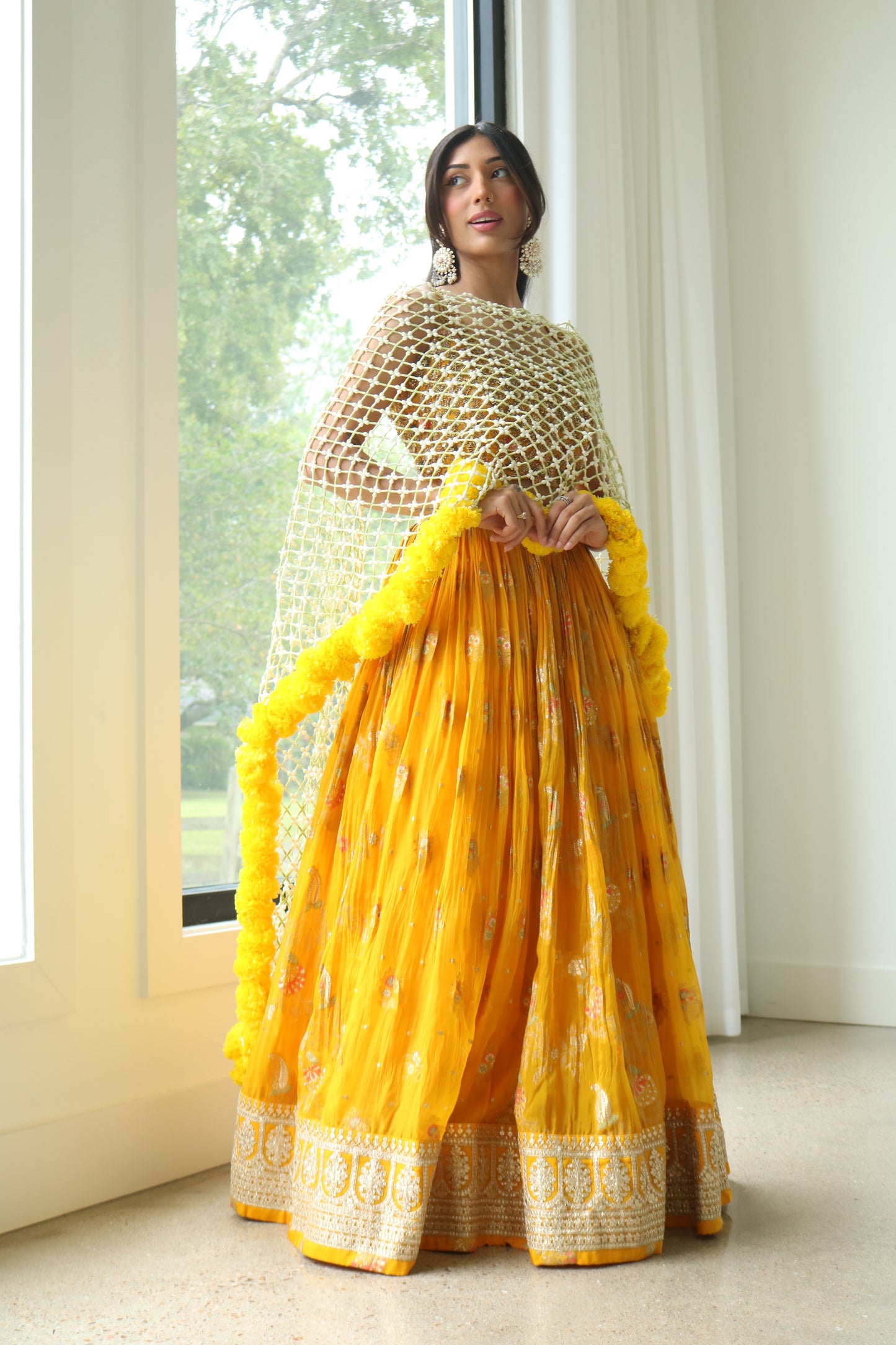 Floral Dupatta