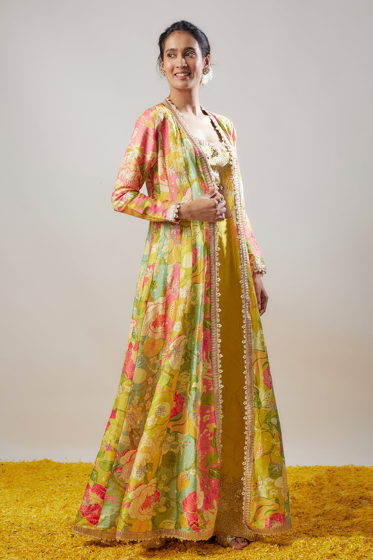 Parul Jacket Pant Set