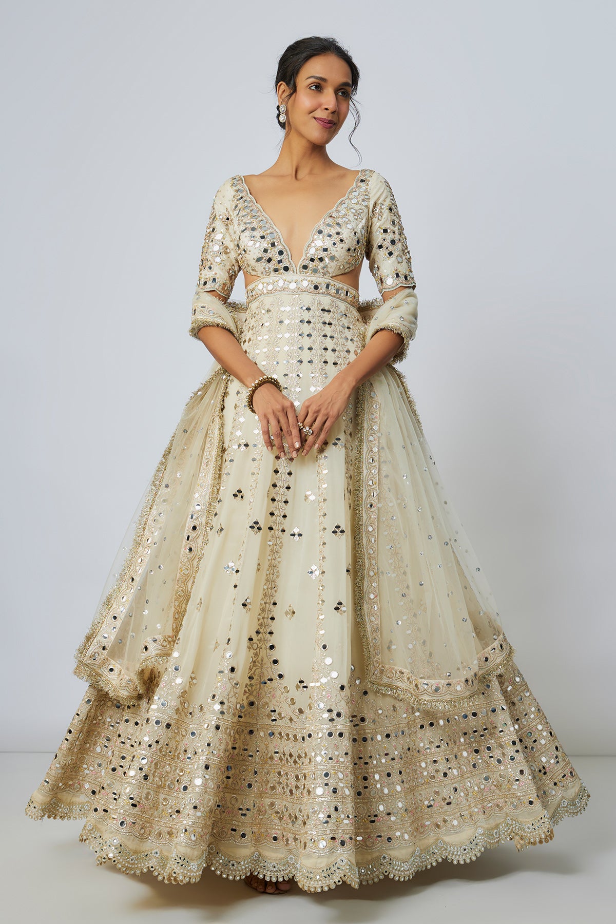 Aasmi Anarkali Set