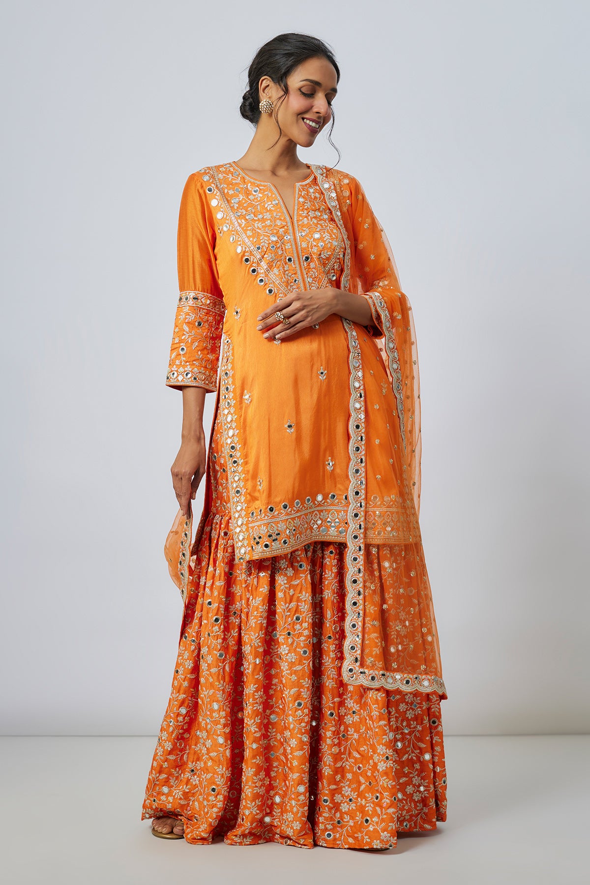 Aadhira Sharara Set