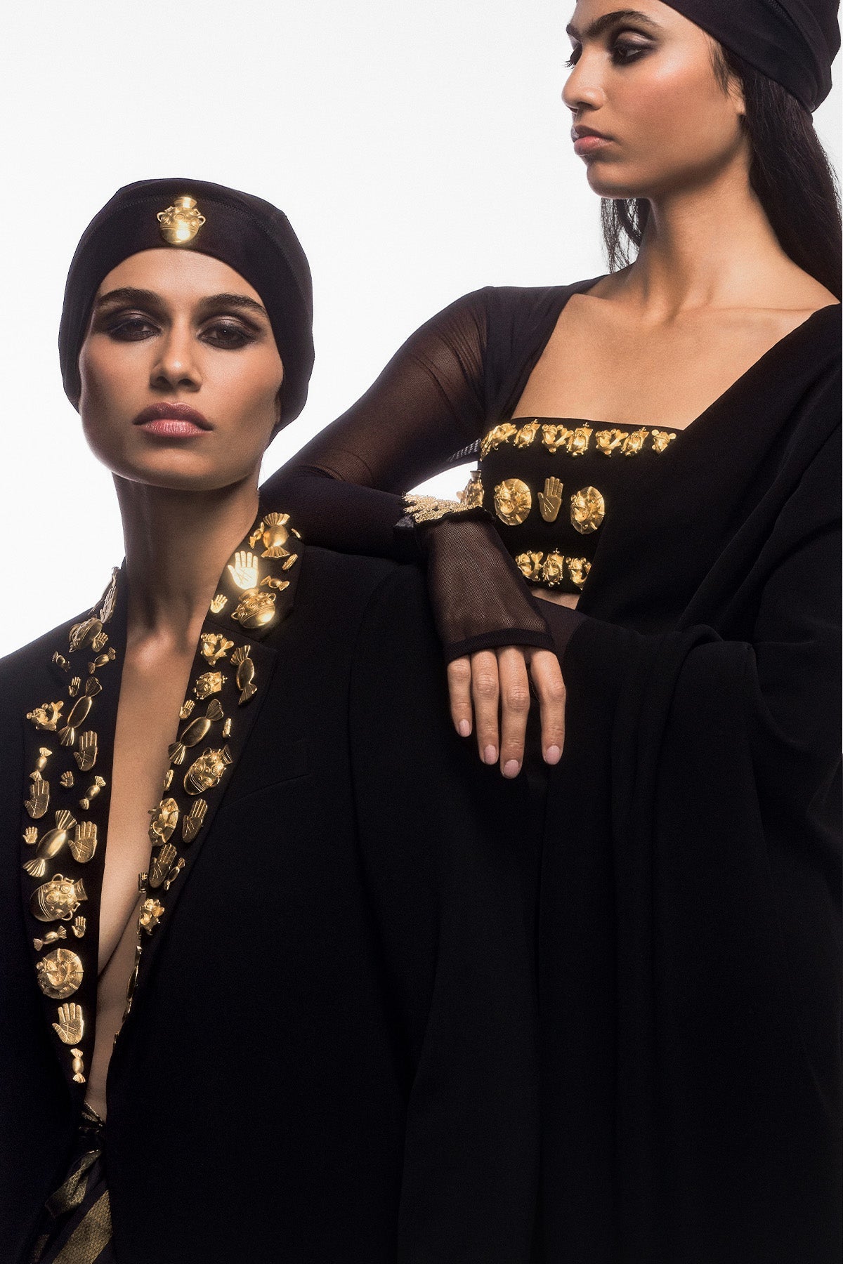 The Midnight Cocktail Saree
