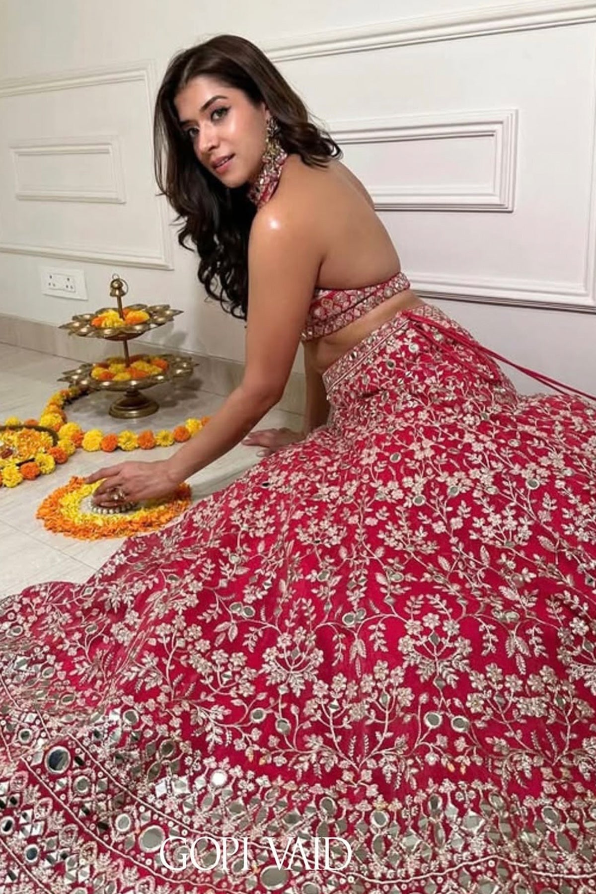 Sukhmani in Laanya Lehenga Set