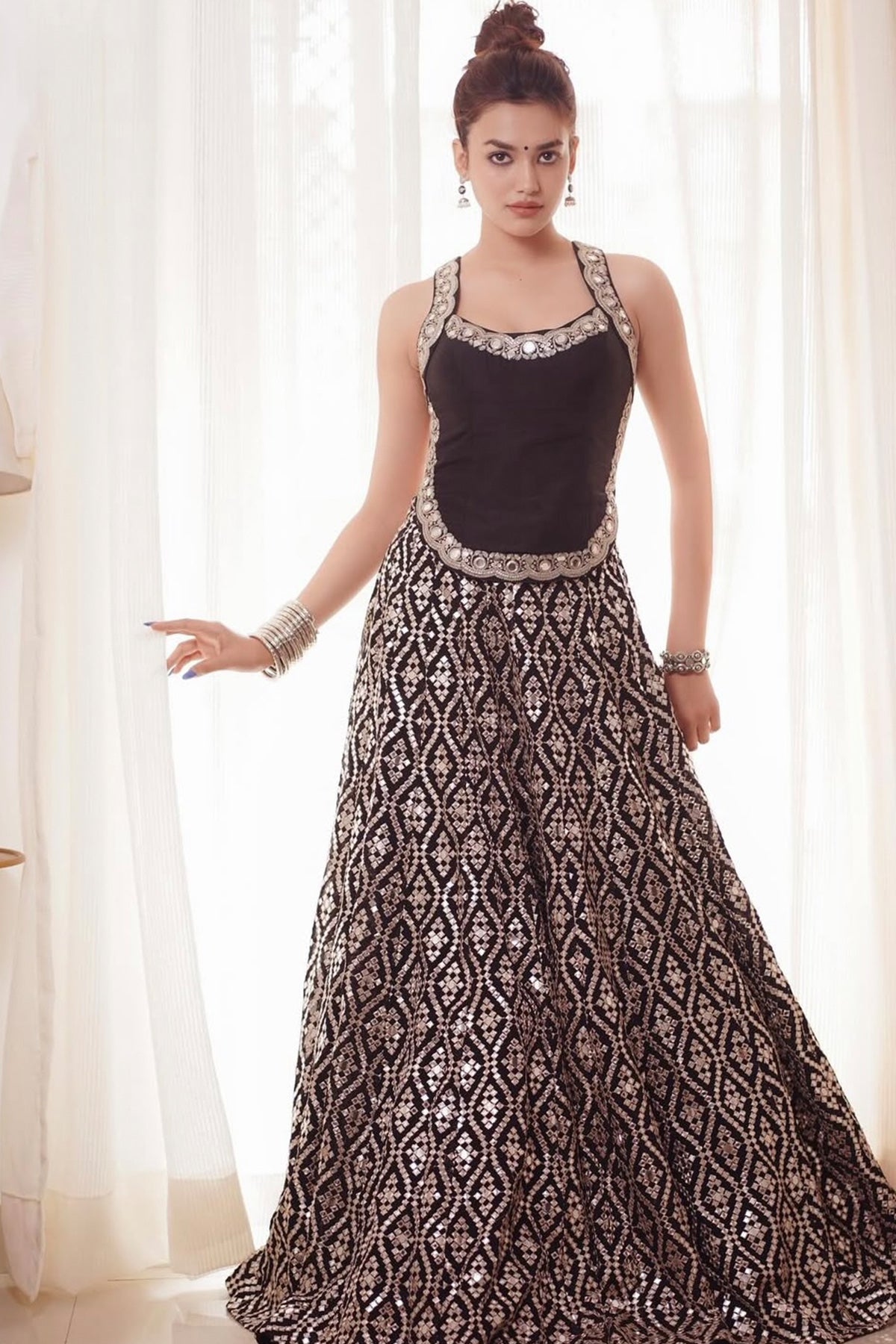 Vidhi Yadav in Roshni Lehenga Set