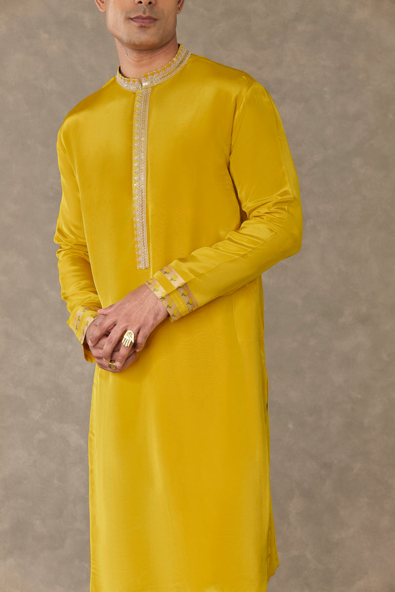 Corn Yellow Kurta