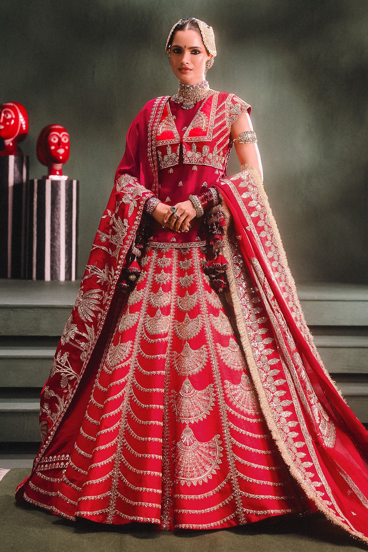 Anar Dana Lehenga