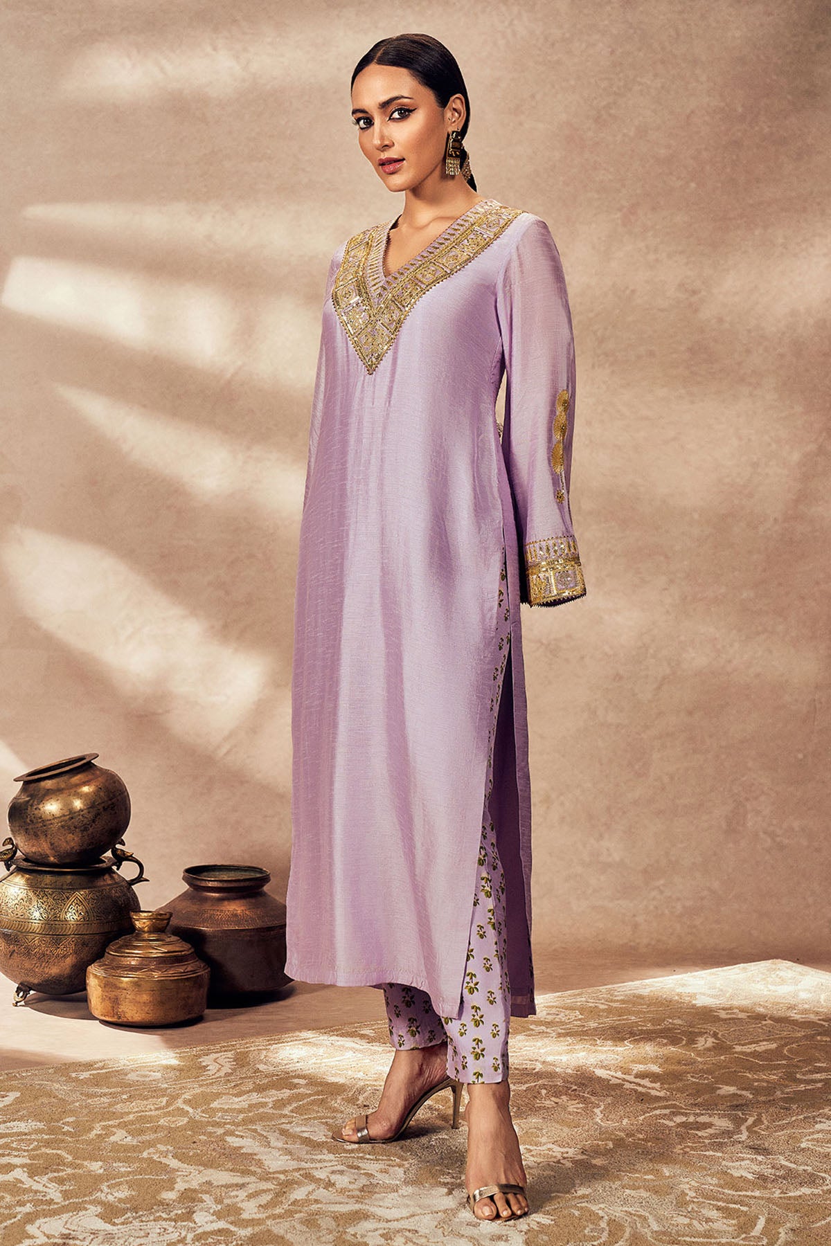 Lilac Pixie Dust Tunic Set