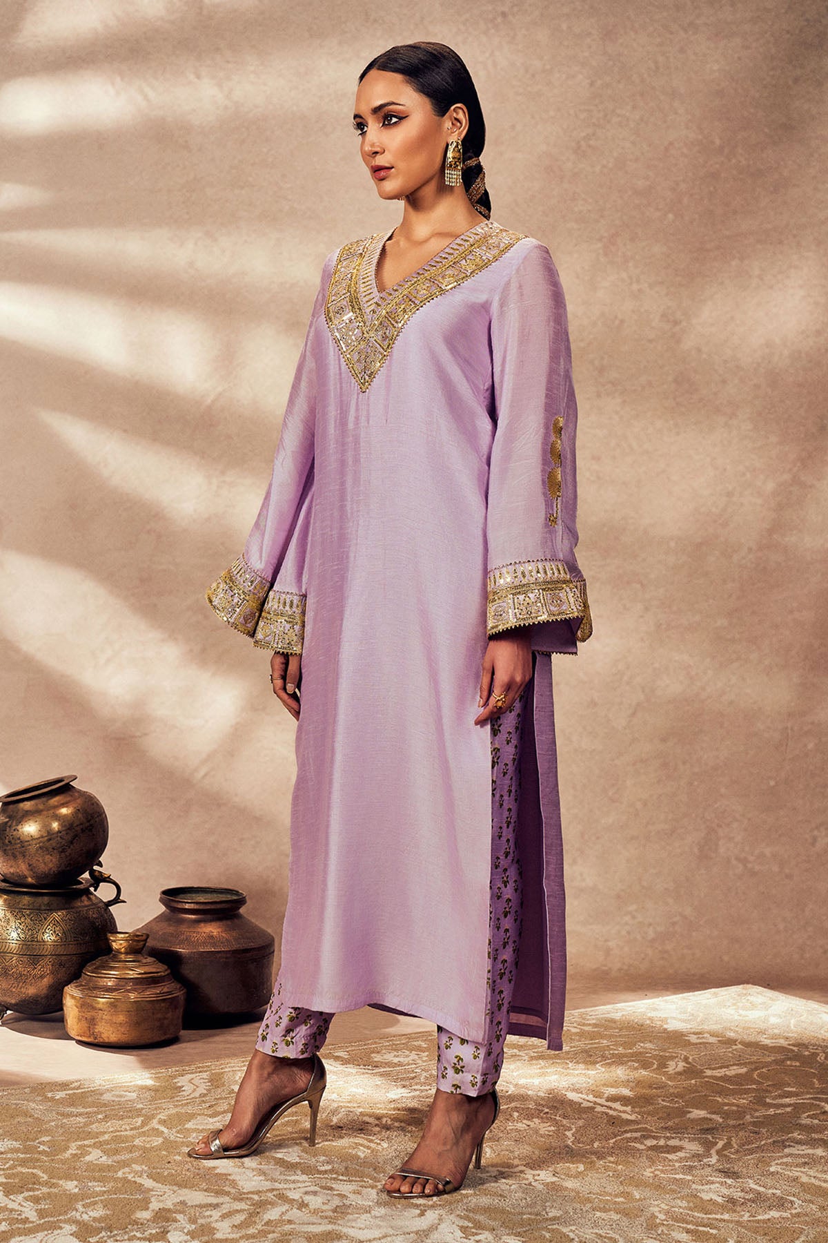 Lilac Pixie Dust Tunic Set