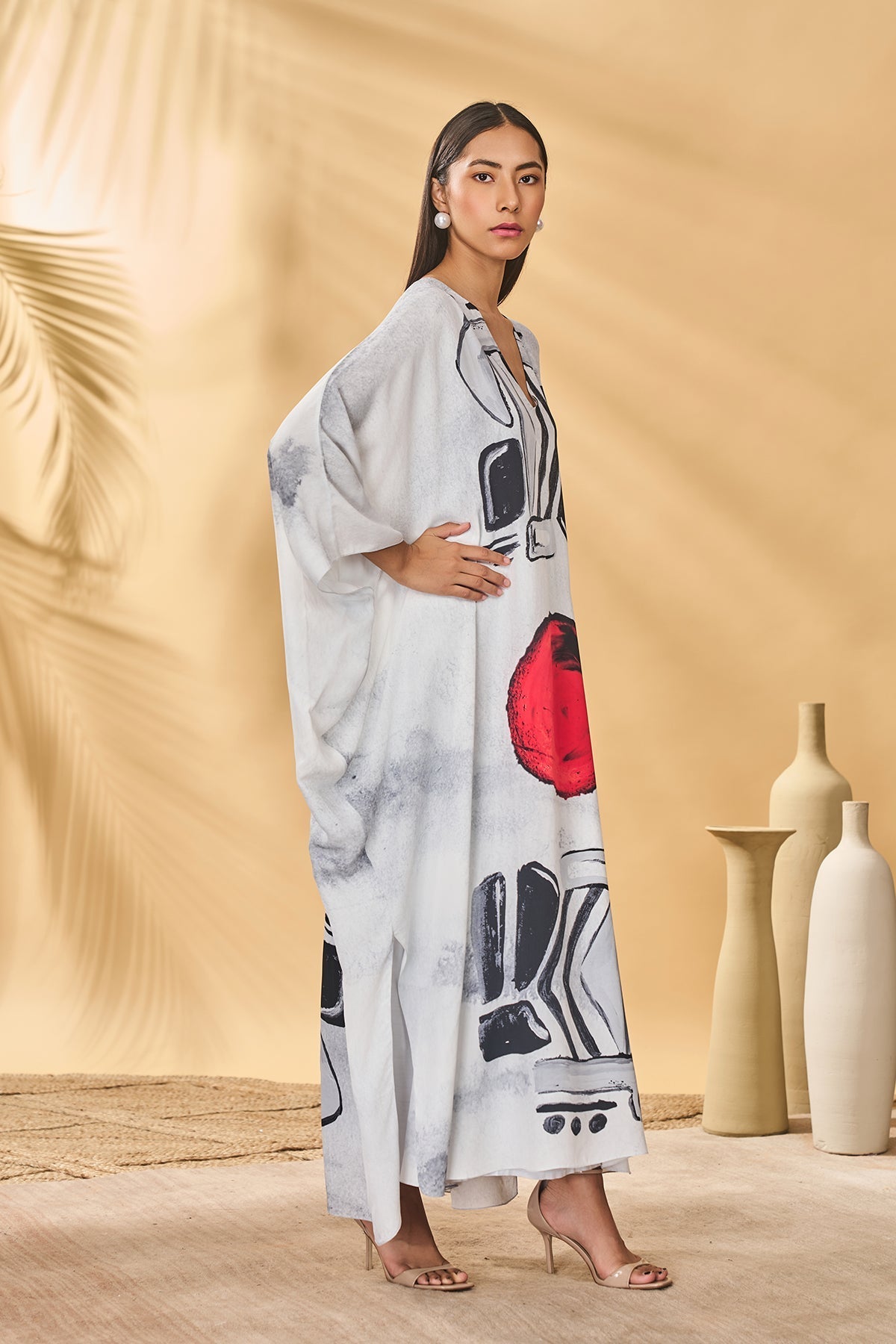 White Noise Kaftan