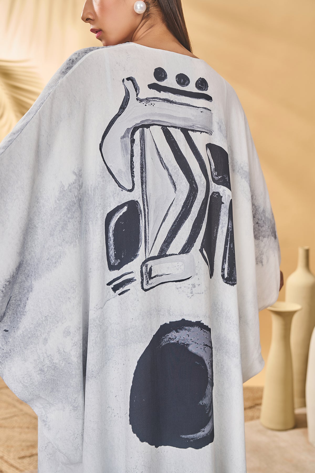 White Noise Kaftan