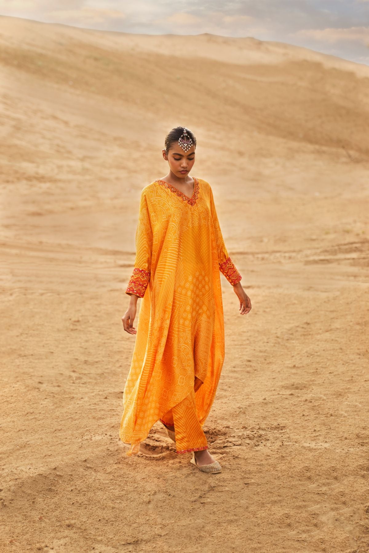 Kaftan Kurta Set