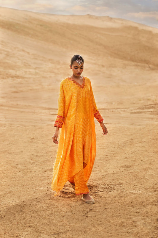 Kaftan Kurta Set