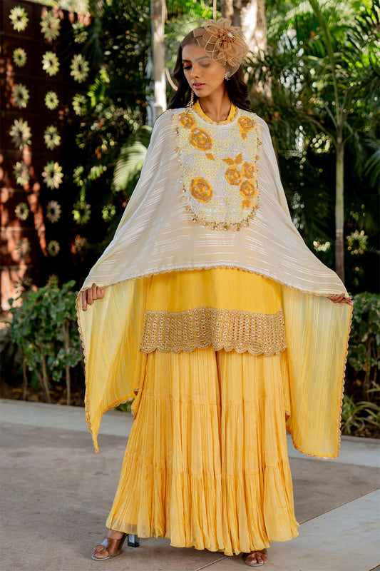 flowy cape set