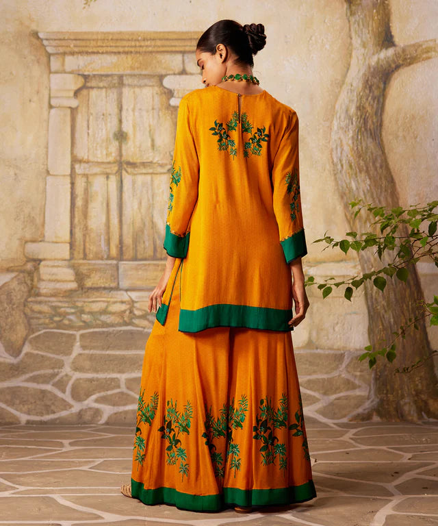 MANGO SHARARA SET
