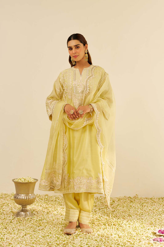 Maziya - Long Chauga With Salwar