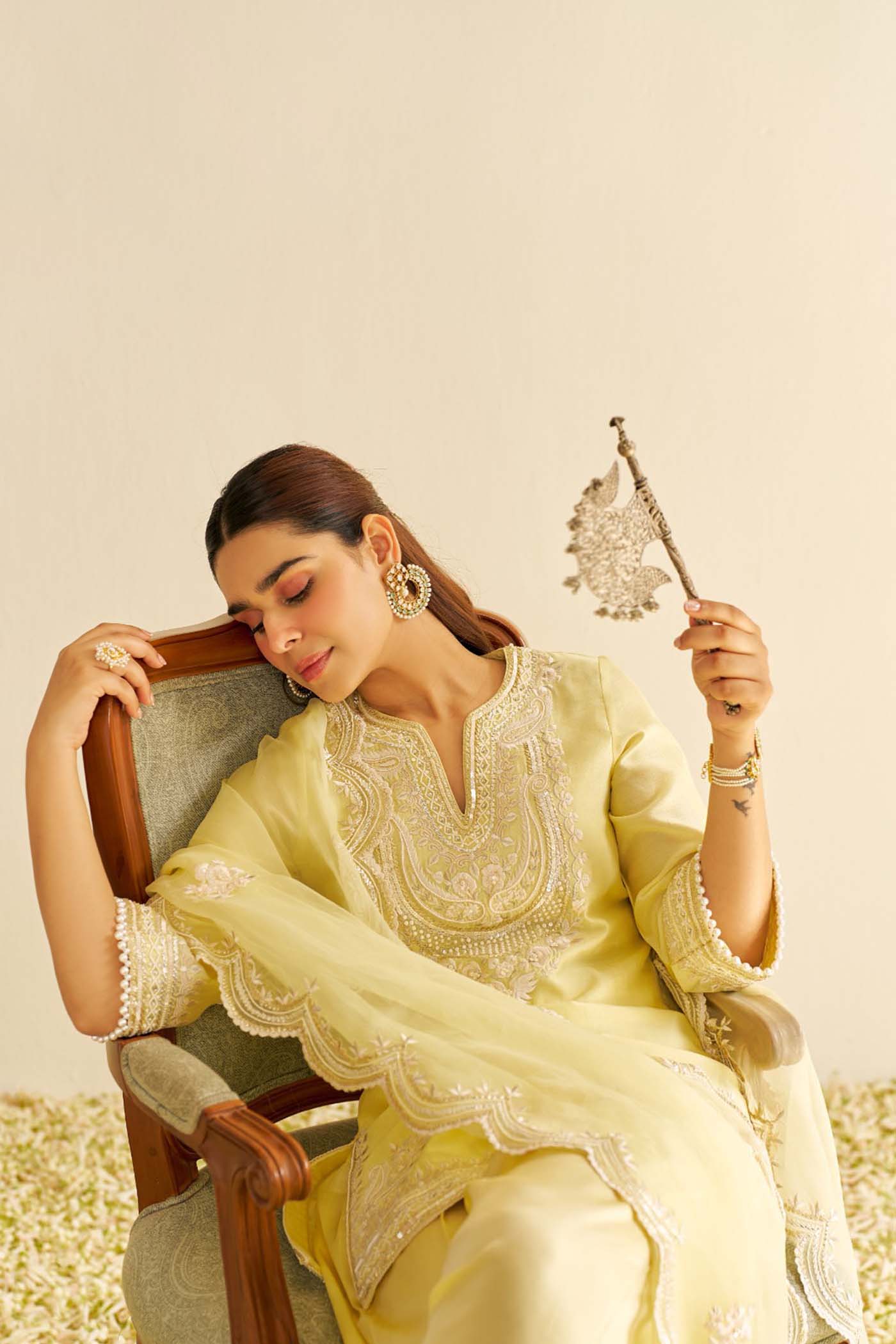 SARA - SHORT KURTA WITH SALWAR
