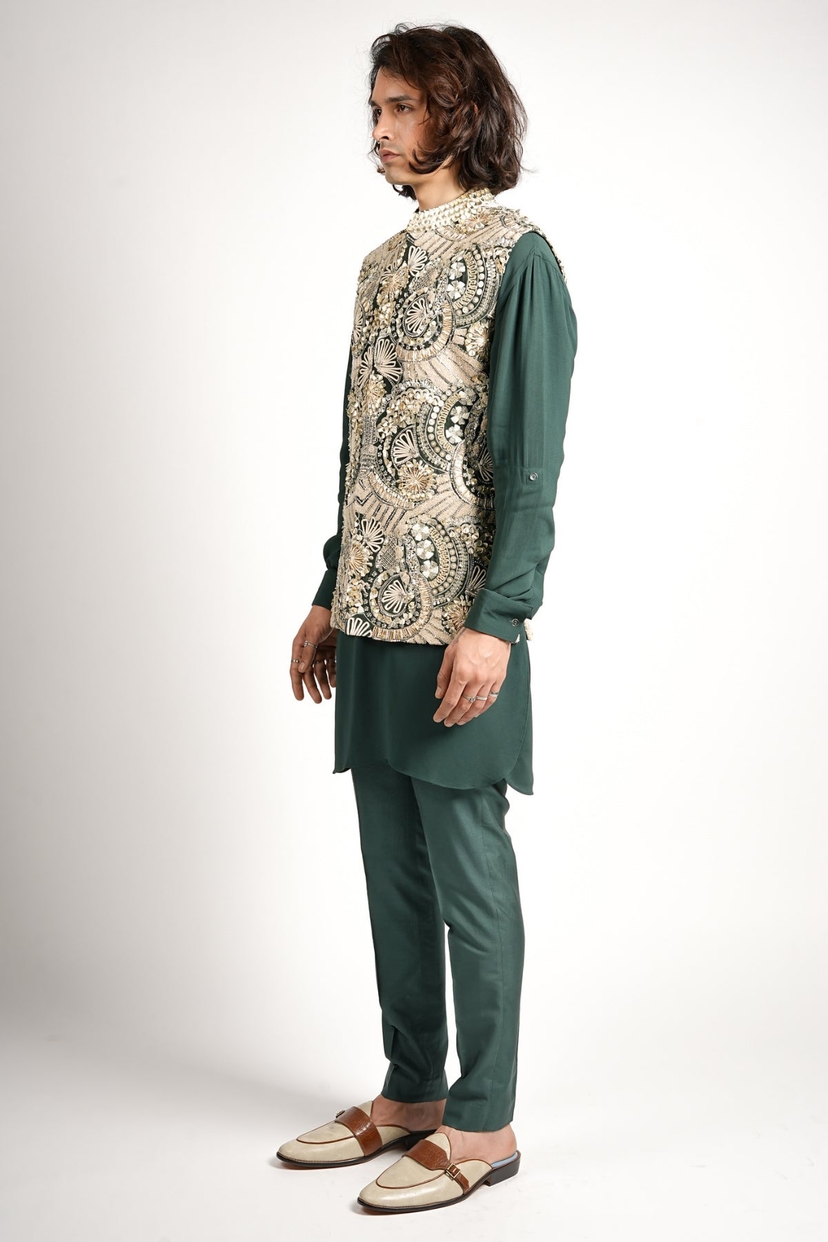 Zayan Embellished Bundi Set