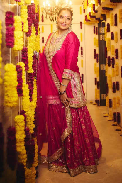 Bipasha Basu in Shahida Sharara Set