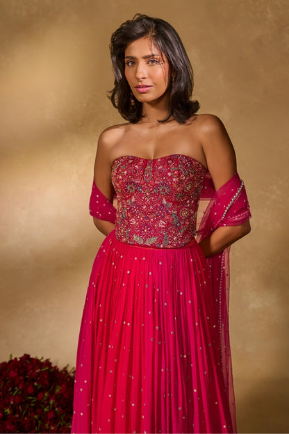 ARIES CORSET LEHENGA