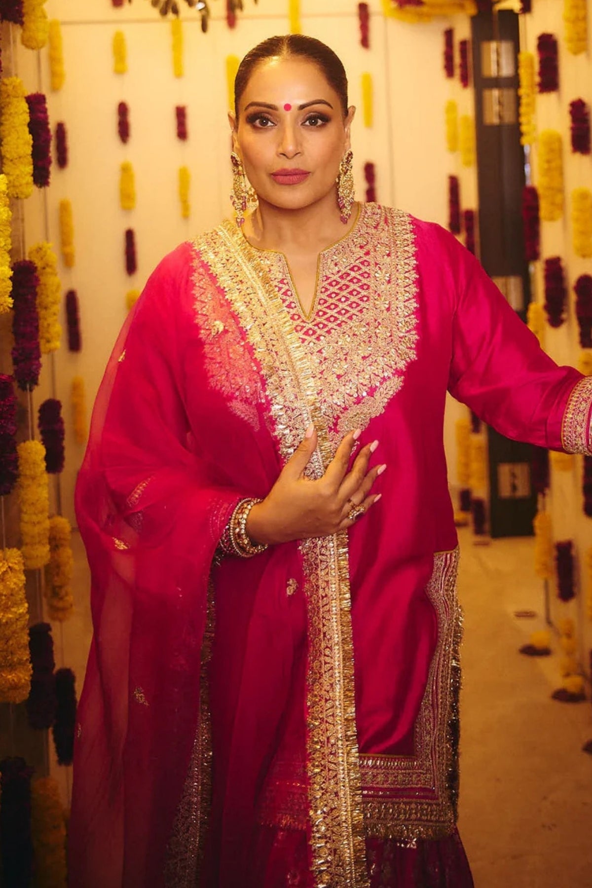 Bipasha Basu in Shahida Sharara Set