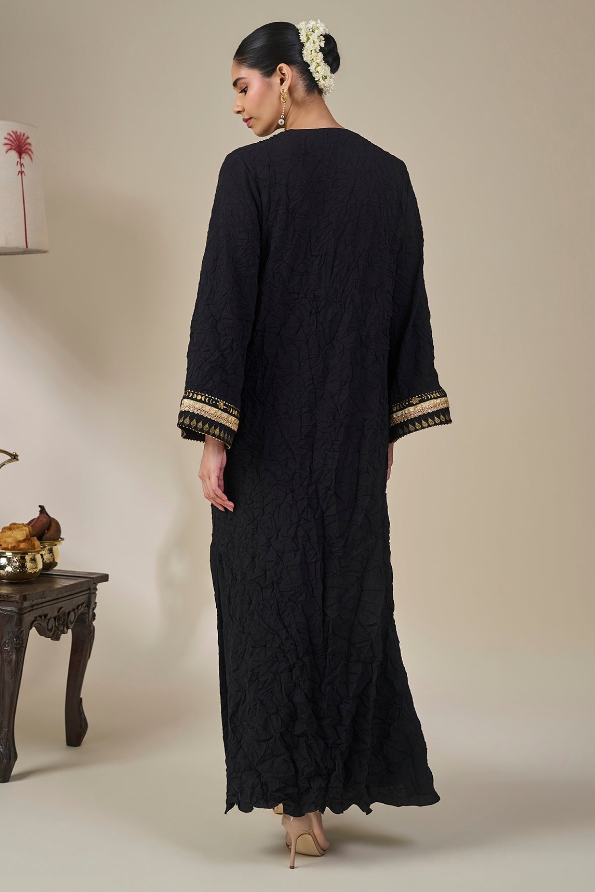 Black Ambi Bloom Kaftan