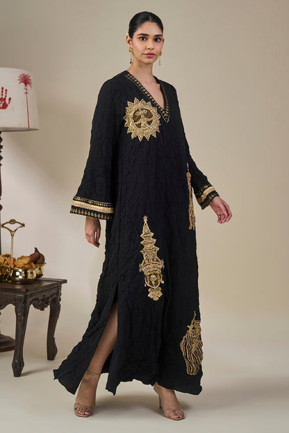 Black Ambi Bloom Kaftan