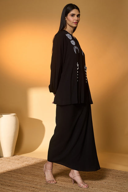 Black Midnight Snack Co-Ord Set