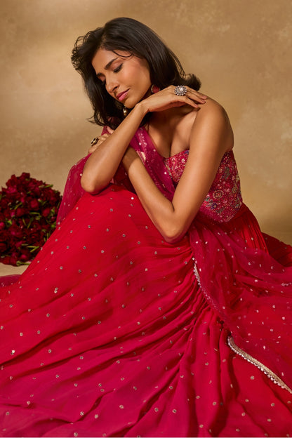 ARIES CORSET LEHENGA