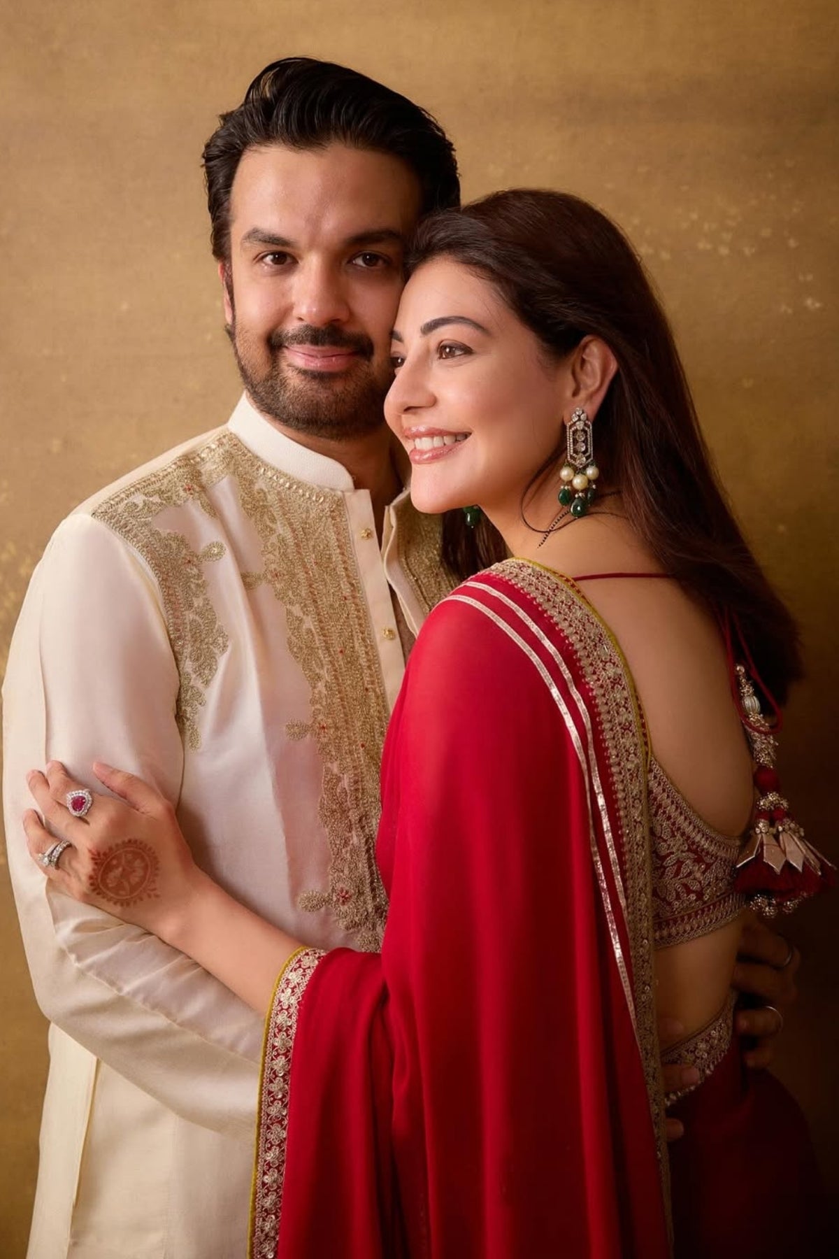 Kajal in Zohra Saree Set