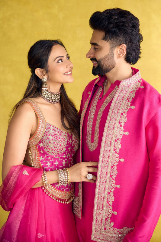 Rakulpreet in Mariyam Lehenga Set