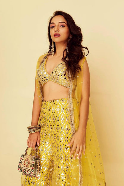 Ahsaas Channa in Ahsaas Pant Set
