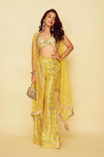 Ahsaas Channa in Ahsaas Pant Set
