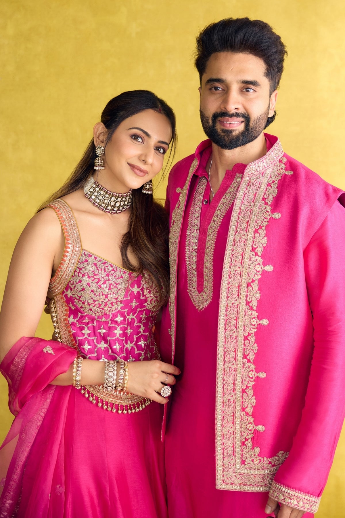 Rakulpreet in Mariyam Lehenga Set