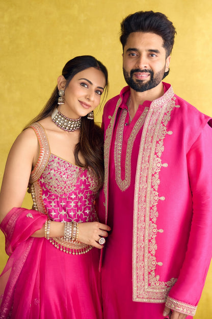 Rakulpreet in Mariyam Lehenga Set